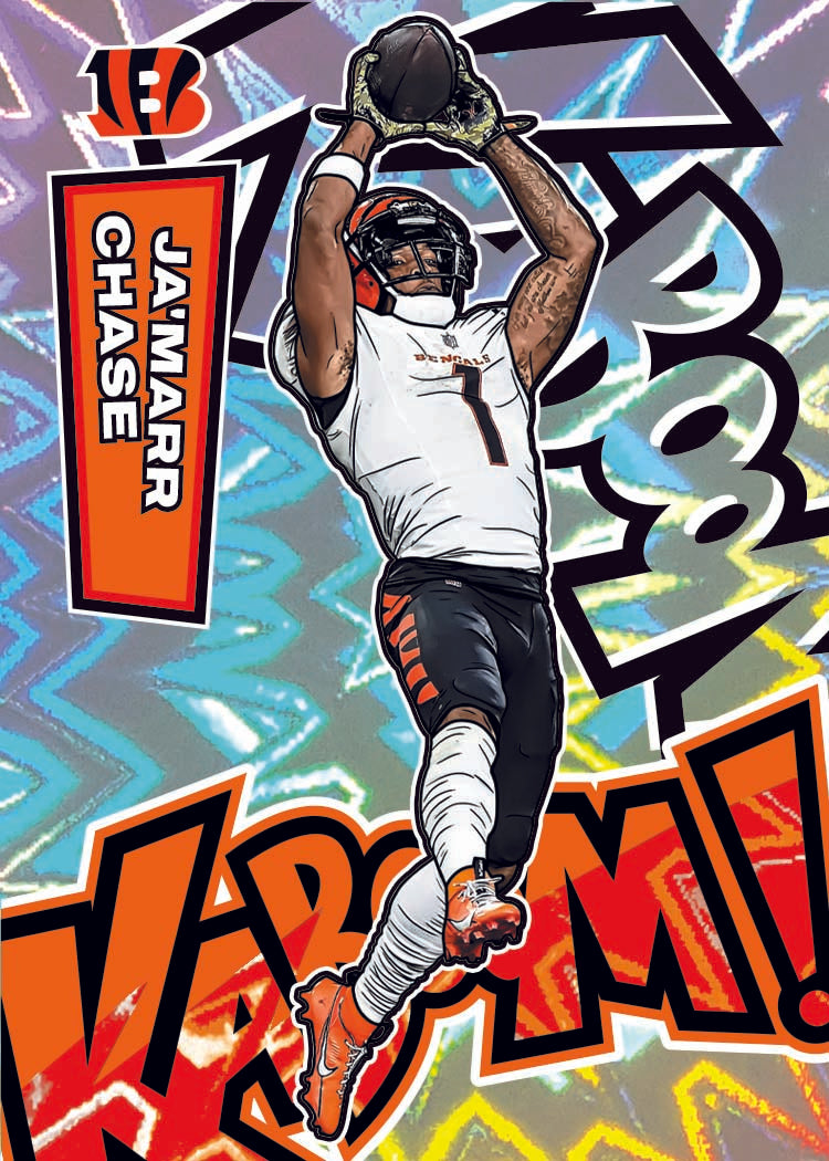 2025 Panini Absolute Football KaBoom! Ja'Marr Chase