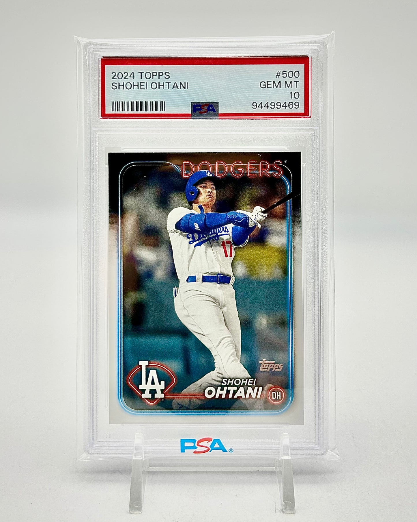 2024 Topps: #500 Shohei Ohtani (PSA 10)