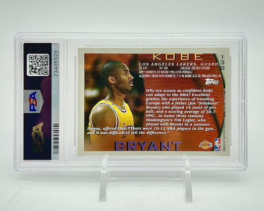 1996 Topps: #138 Kobe Bryant (PSA 7)