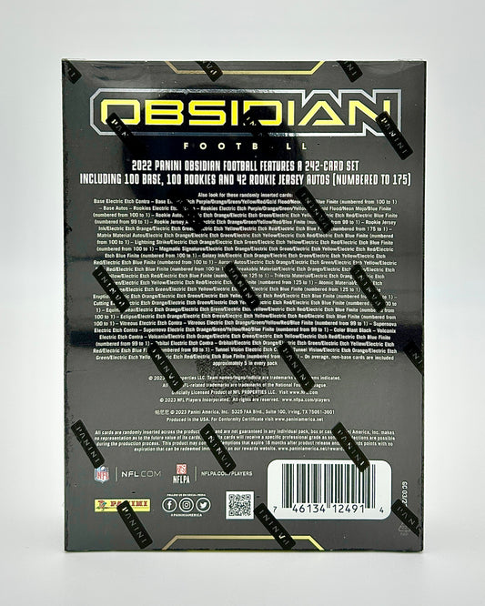 2022 Panini Obsidian Football Hobby Box