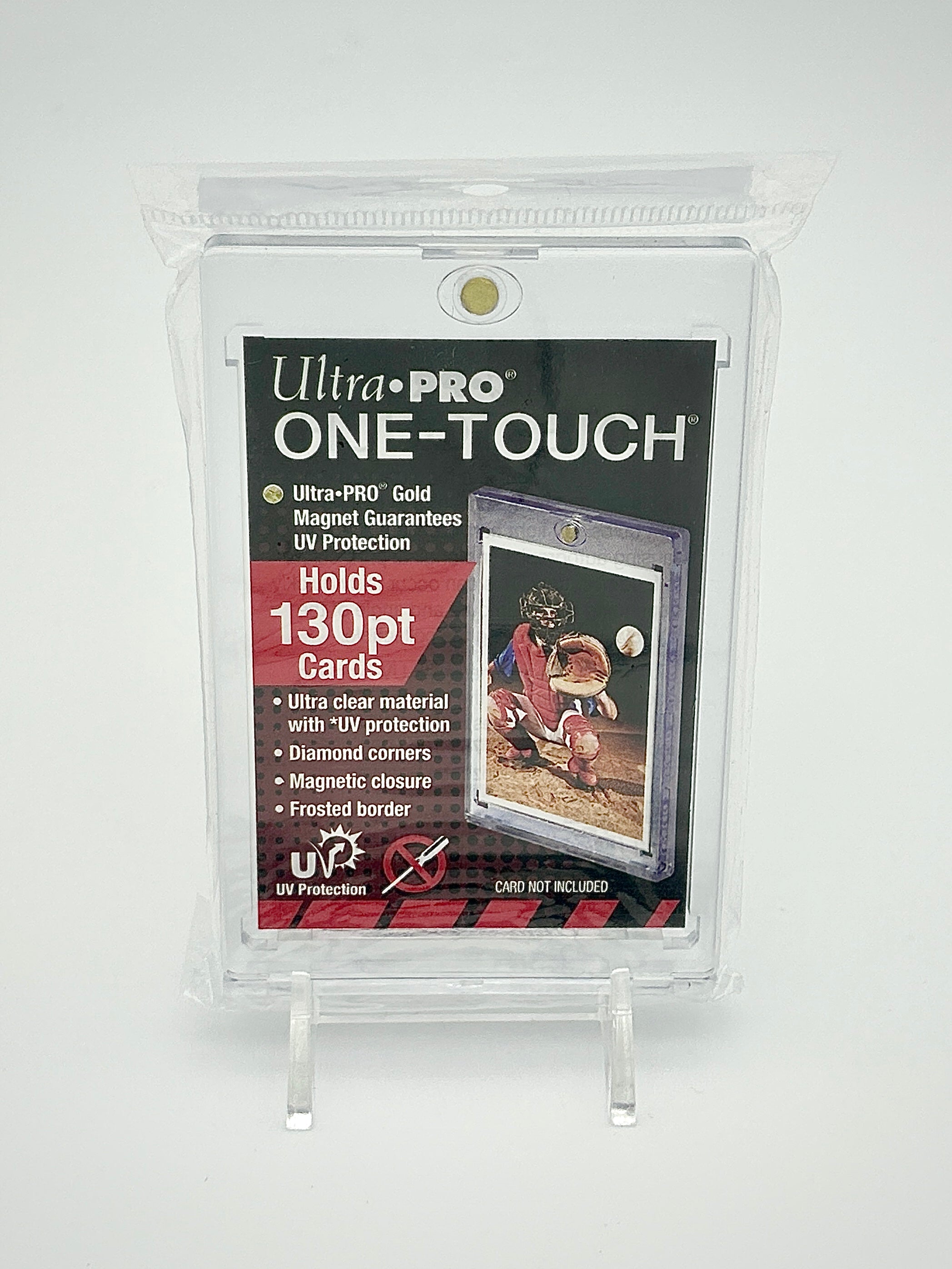 Red One Touch Card Ultra Pro: 130-pt One-Touch Card Holder – RL Sports Cards