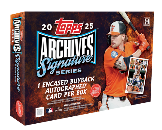 2025 Topps Archives Signature Series Active Player Hobby Box