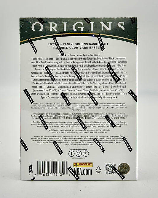 2023-24 Panini Origins Basketball Hobby Box