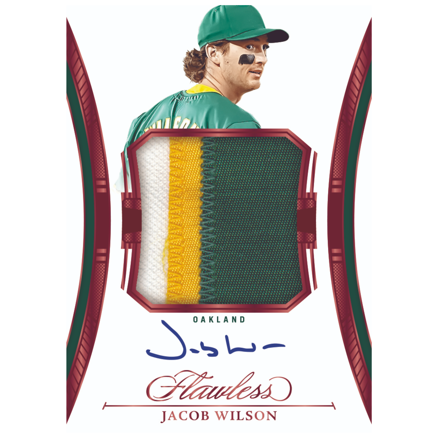 2025 Panini Flawless Baseball Patch Autograph Jacob Wilson