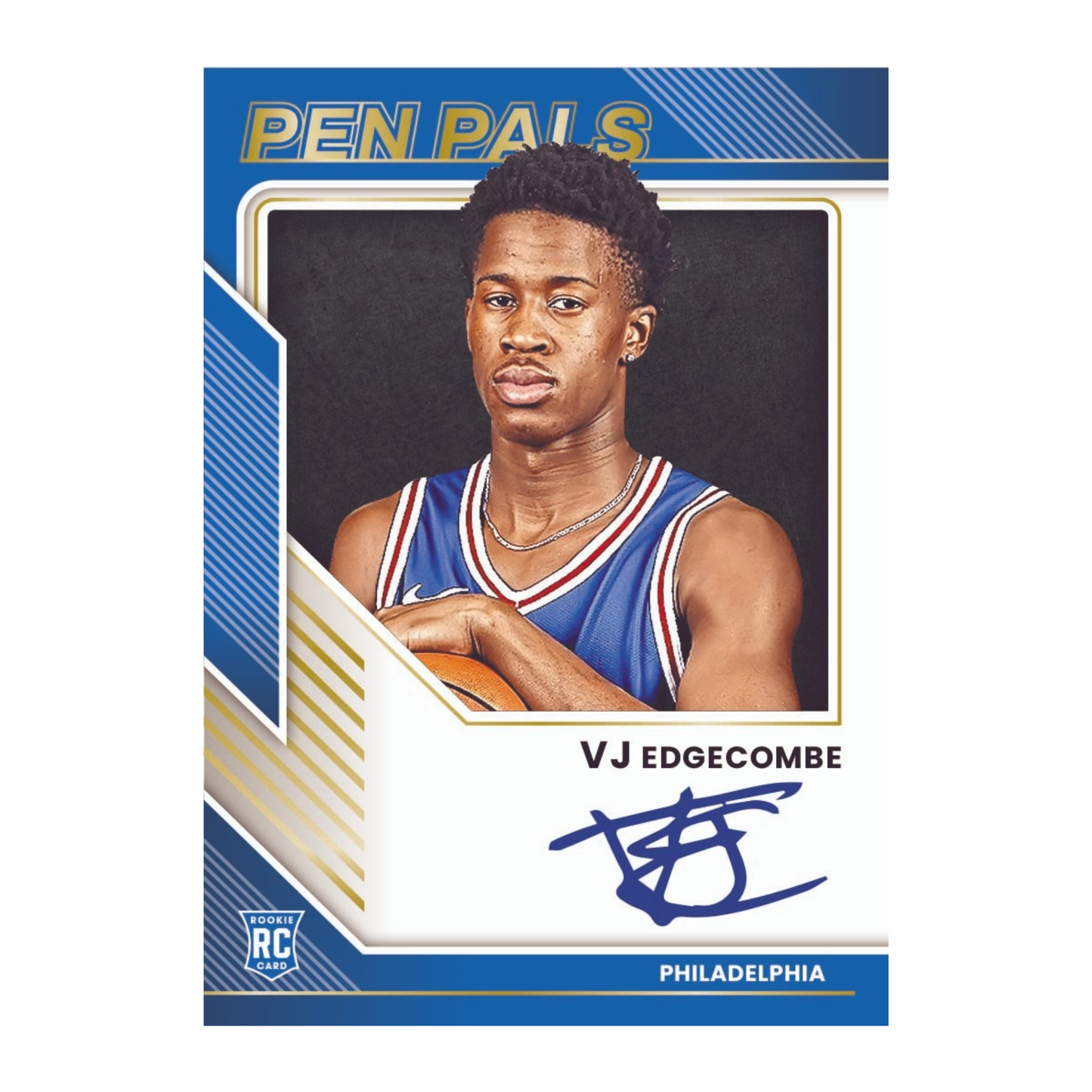 2025-26 Panini Donruss Basketball Pen Pals VJ Edgecombe