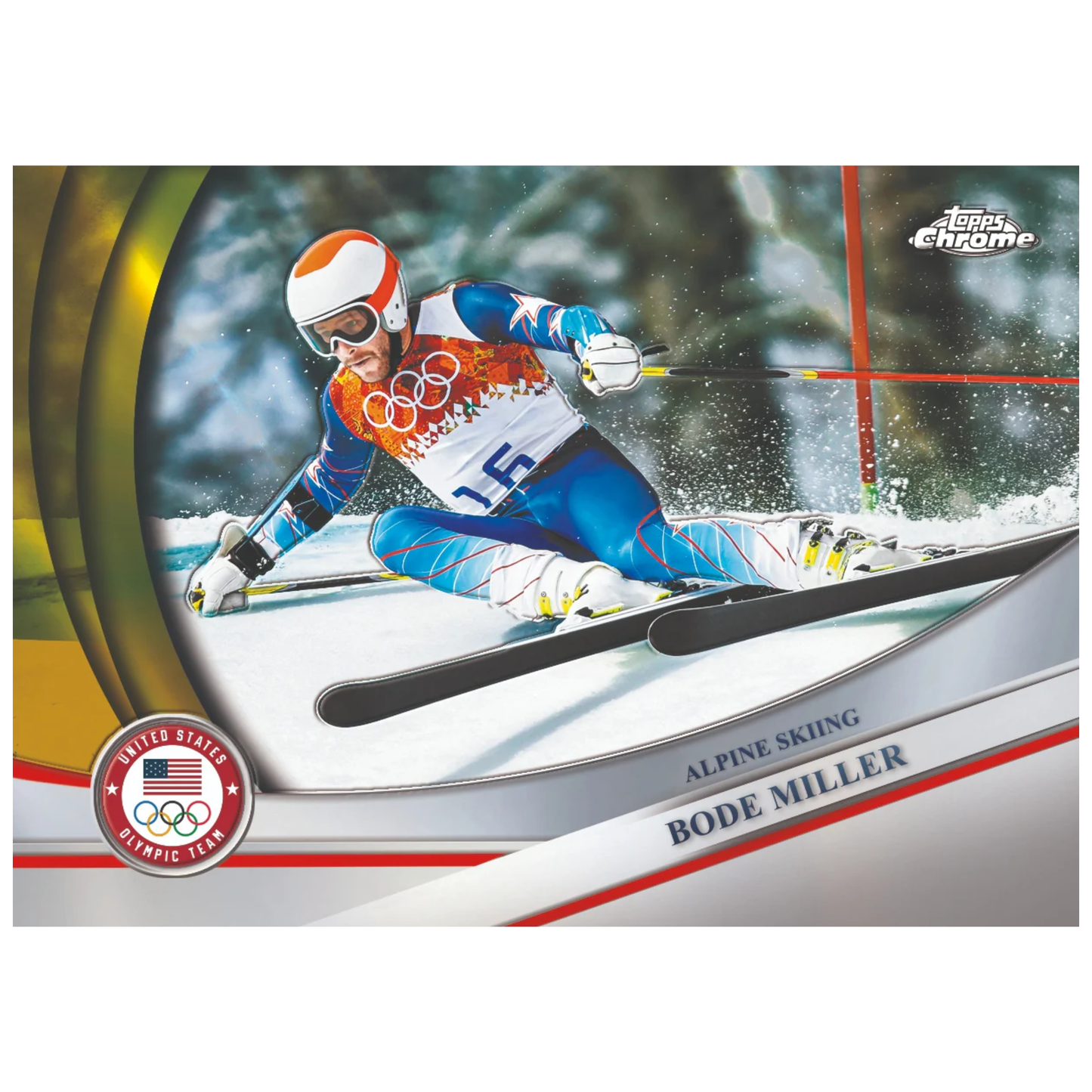 2026 Topps Chrome US Olympic & Paralympic Hopefuls Bode Miller