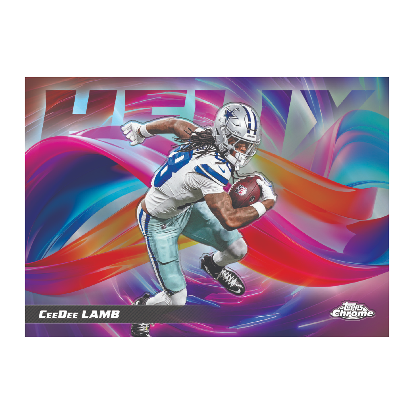2025 Topps Chrome Football Helix CeeDee Lamb