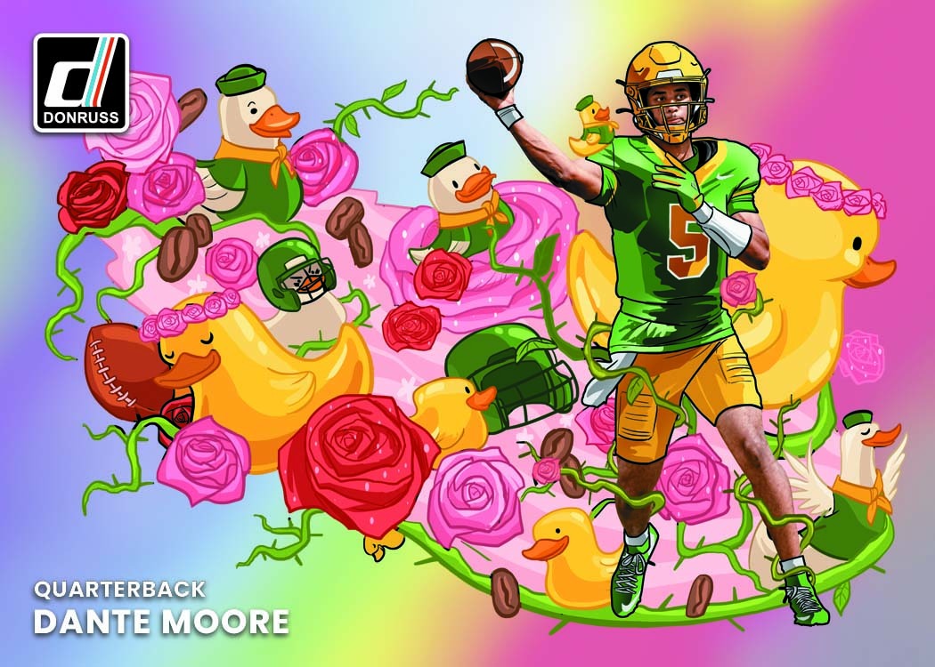 2026 Panini Donruss Football Dante Moore On The Horizon Card