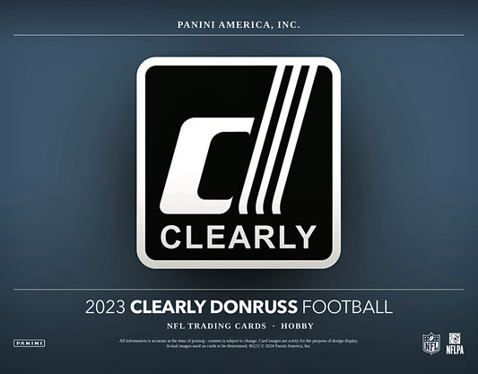 2023 Panini Clearly Donruss Football Hobby Sealed Case (16 boxes)
