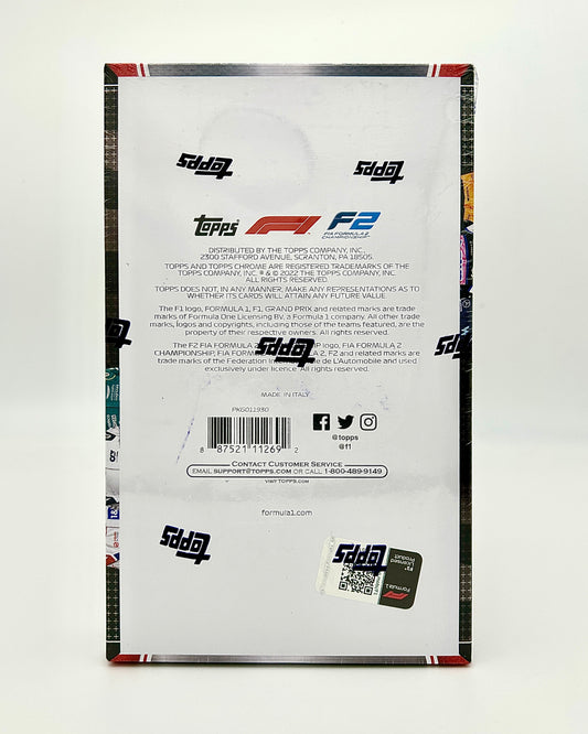 2022 Topps Chrome Formula 1 Lite Box
