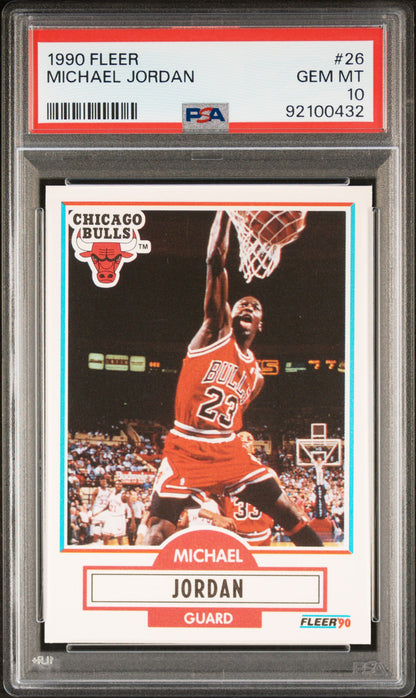 1990 Fleer #26 Michael Jordan PSA 10