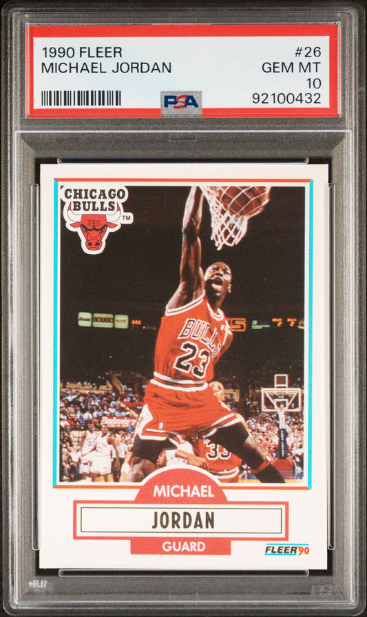 1990 Fleer #26 Michael Jordan PSA 10