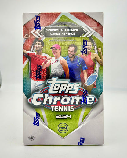 2024 Topps Chrome Tennis Hobby Box