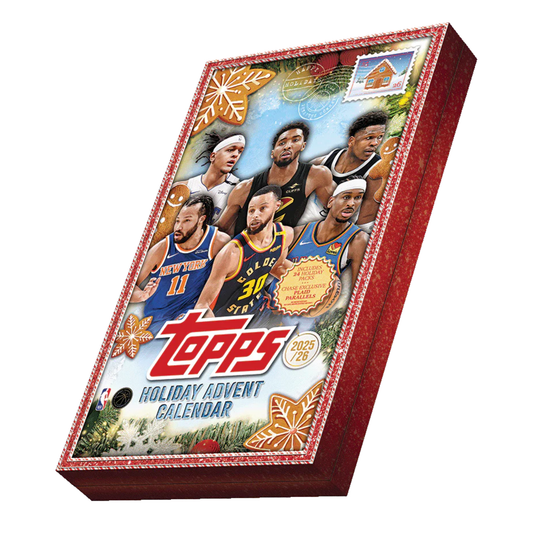 2025-26 Topps Holiday Basketball Countdown Calendar