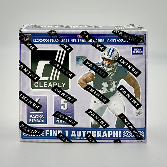 2023 Panini Clearly Donruss Football Hobby Box