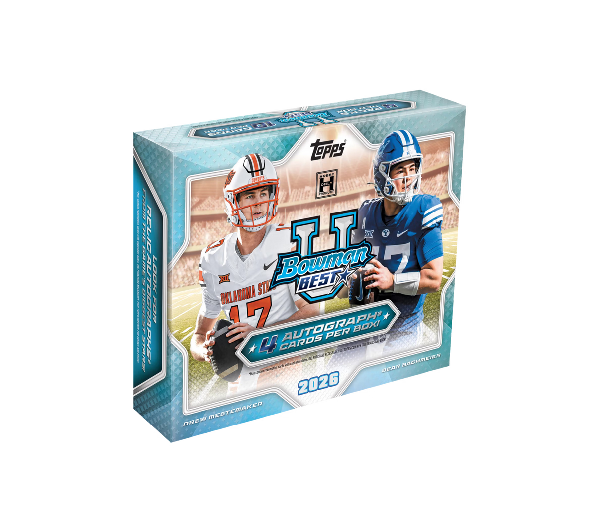 2026 Bowman University Best Football Hobby Box