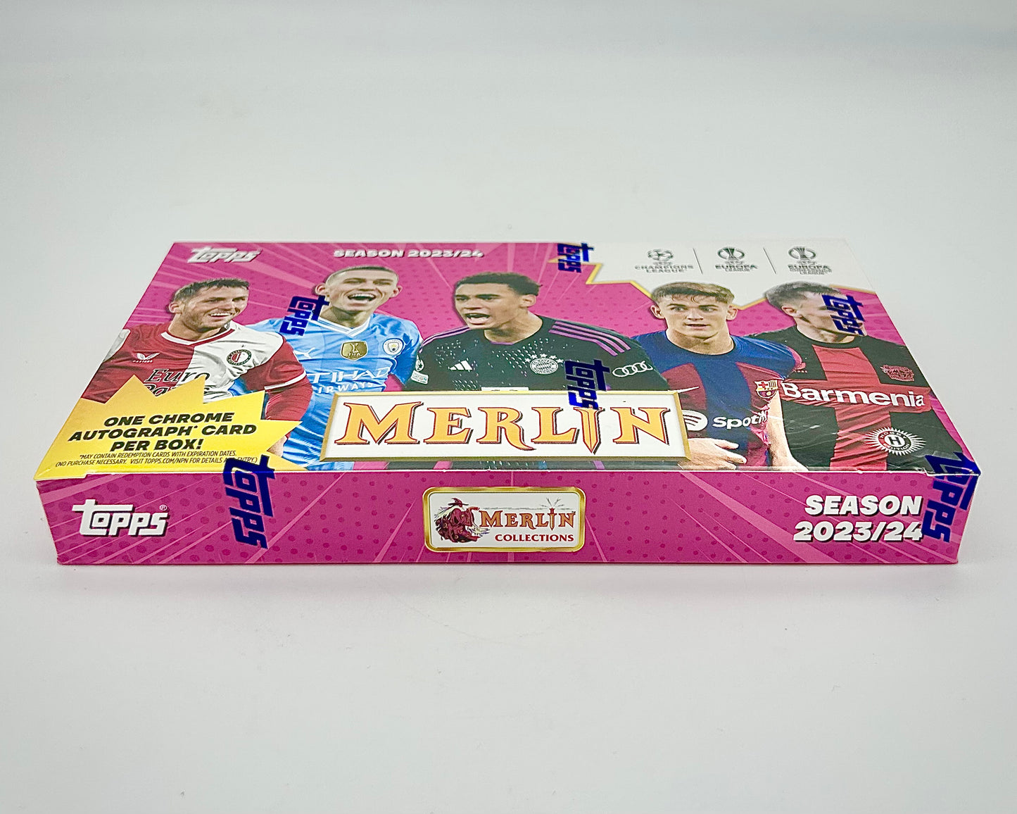 2023-24 Topps Merlin UEFA Club Competitions Soccer Hobby Box