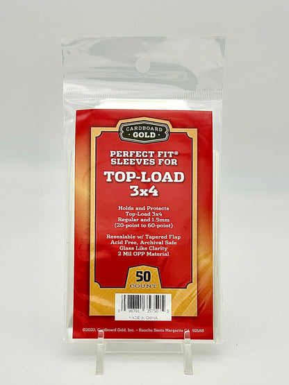 Cardboard Gold: Perfect Fit Sleeves for Toploaders up to 60-pt