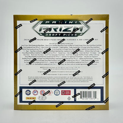 2024 Panini Prizm Draft Picks Collegiate Football Hobby Box