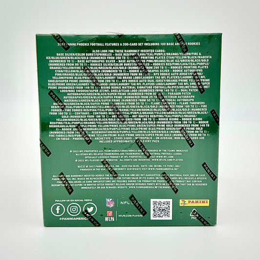 2022 Panini Phoenix Football Hobby Box