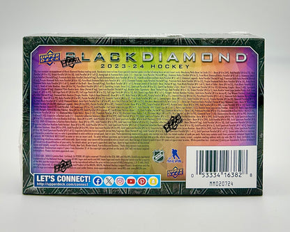 2023-24 Upper Deck Black Diamond Hockey Hobby Box