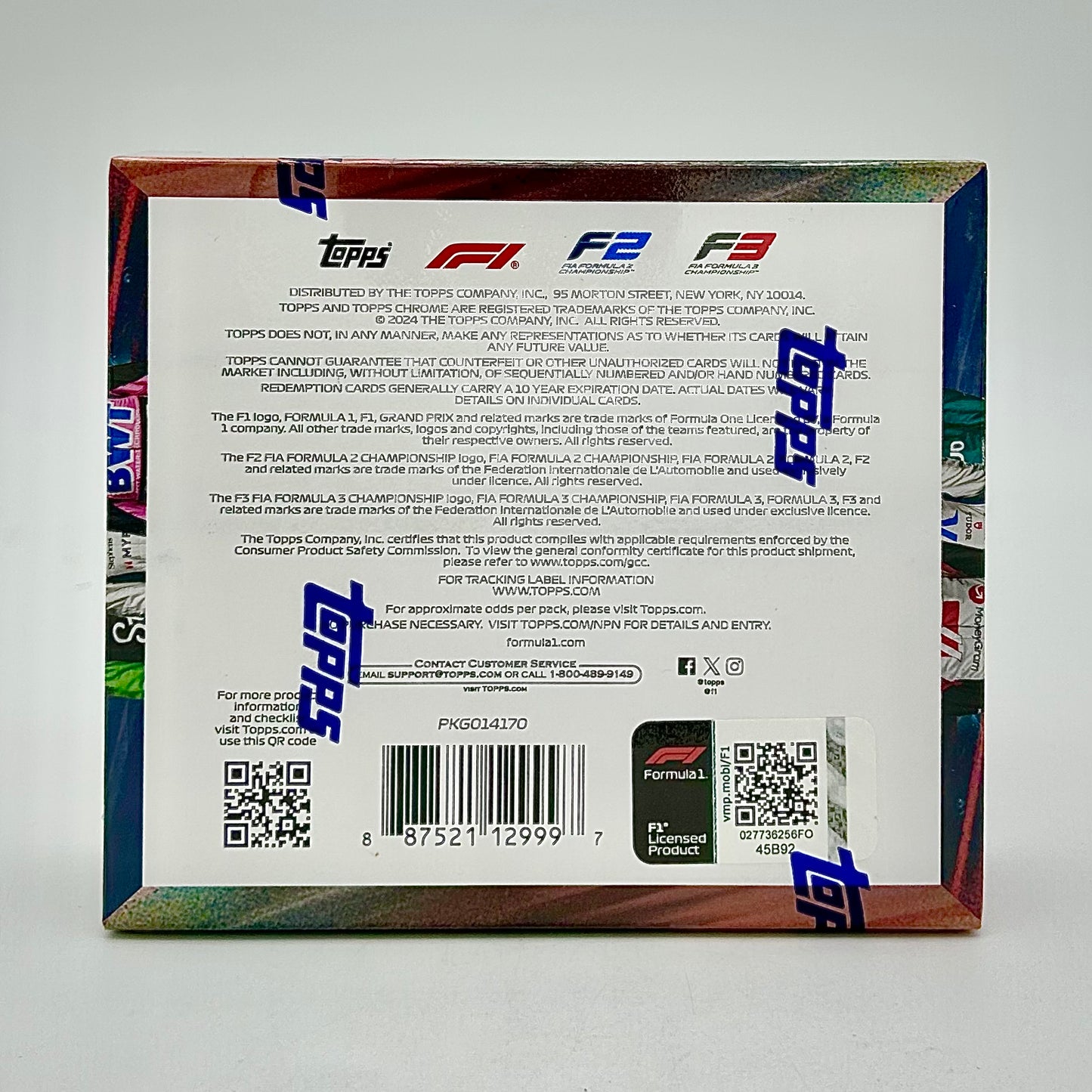 2024 Topps Chrome Formula 1 Qualifying Lap Box