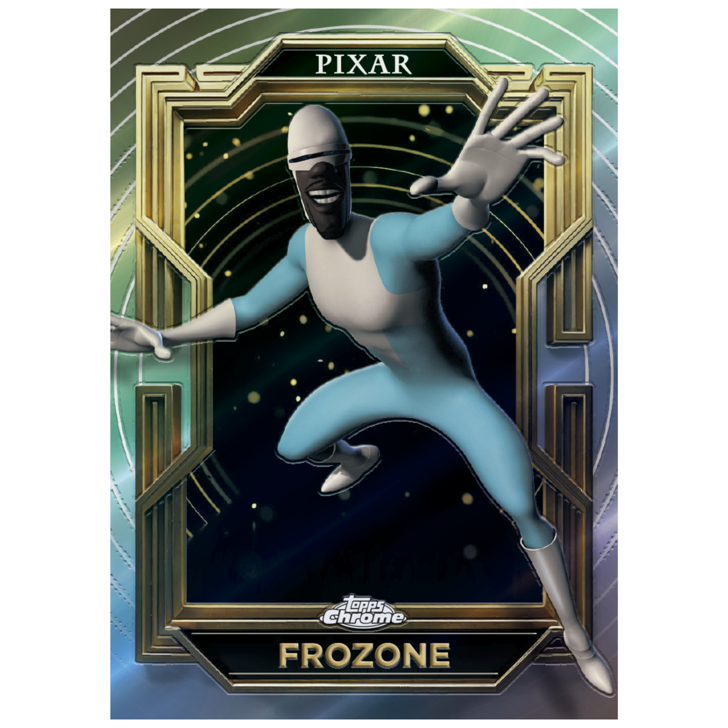 2025 Topps Pixar Gold Frozone
