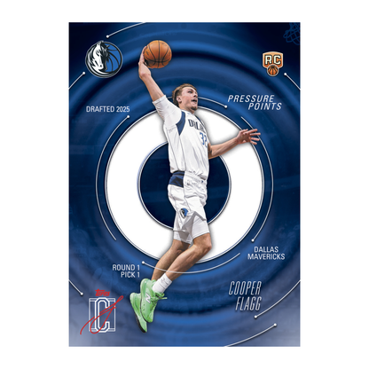 2025-26 Topps Signature Class Basketball Pressure Points Cooper Flagg