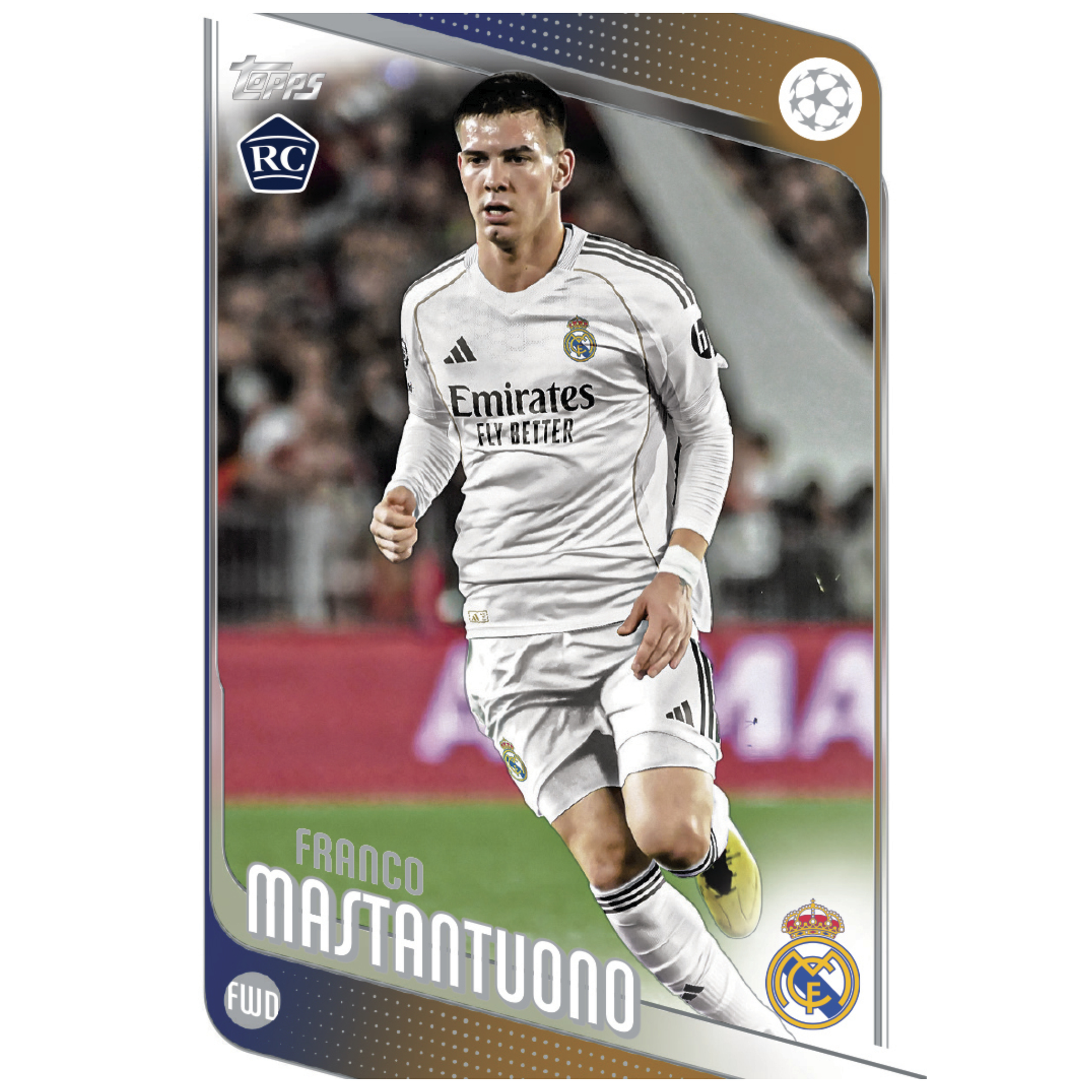 2025-26 Topps UEFA Club Competitions Soccer Franco Mastantuono