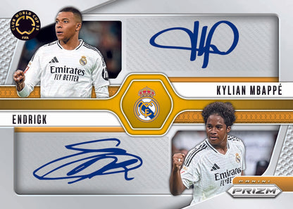 2025 Panini Prizm FIFA Club World Cup Soccer Dual Autograph Card
