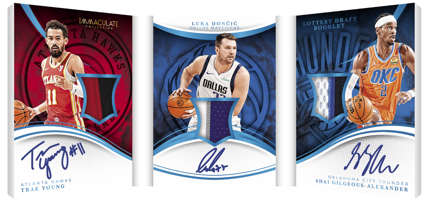 2024-25 Panini Immaculate Basketball Lottery Draft Booklet