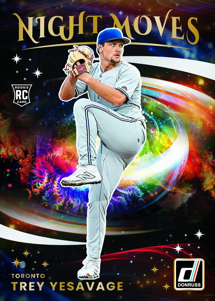 2026 Panini Donruss Baseball Night Moves Trey Yesavage