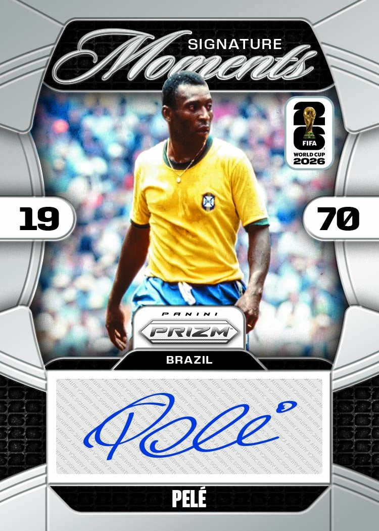 2026 Panini Prizm FIFA World Cup Soccer Pele Autograph 