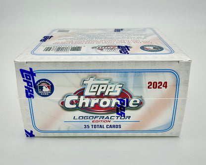 2024 Topps Chrome Baseball Logofractor Box