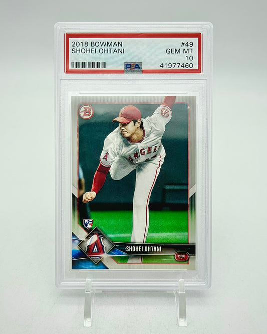 2018 Bowman Shohei Ohtani #49 PSA 10