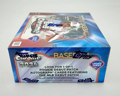 2024 Topps Chrome Update Baseball Jumbo Box