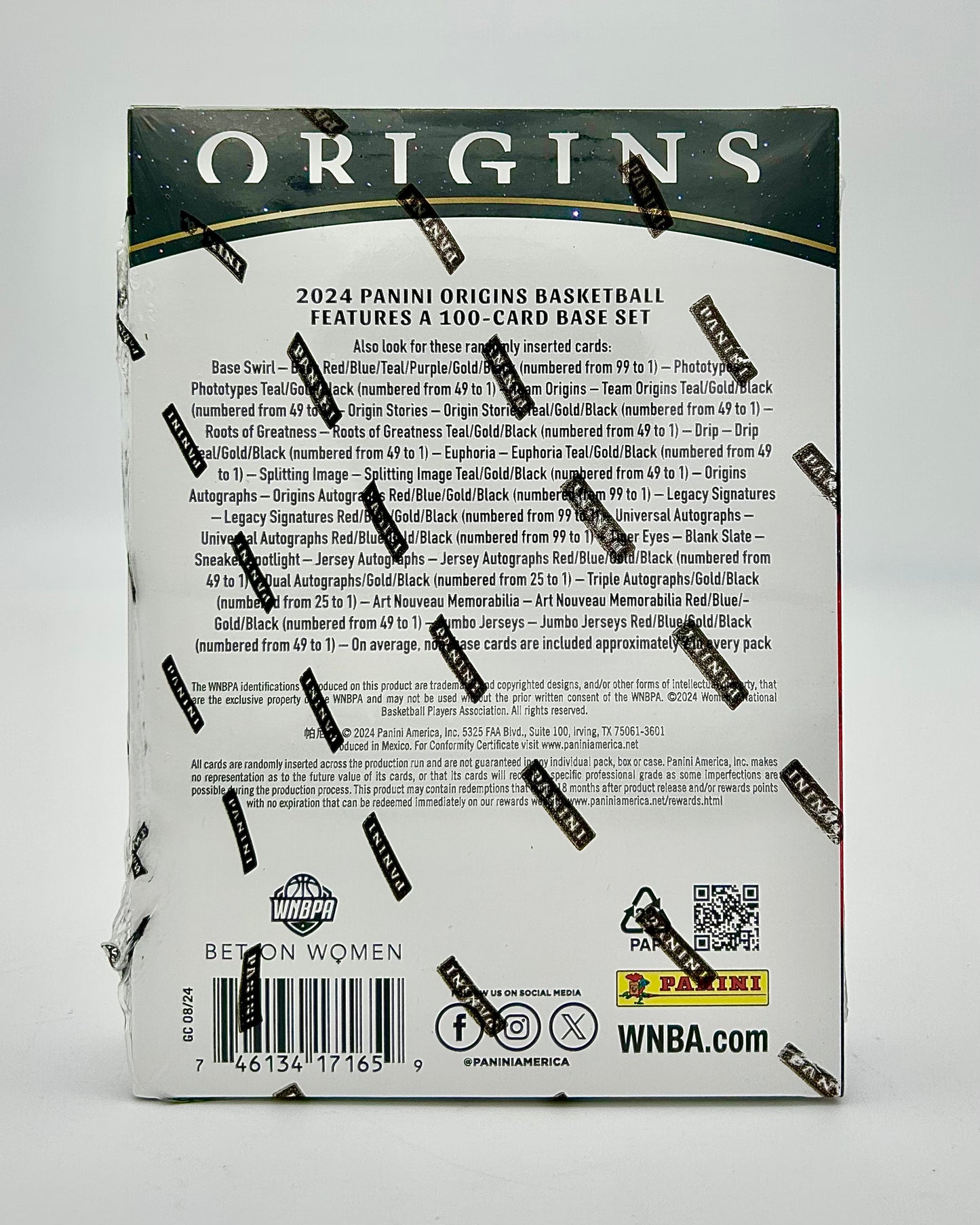 2024 Panini Origins WNBA Basketball Hobby Box