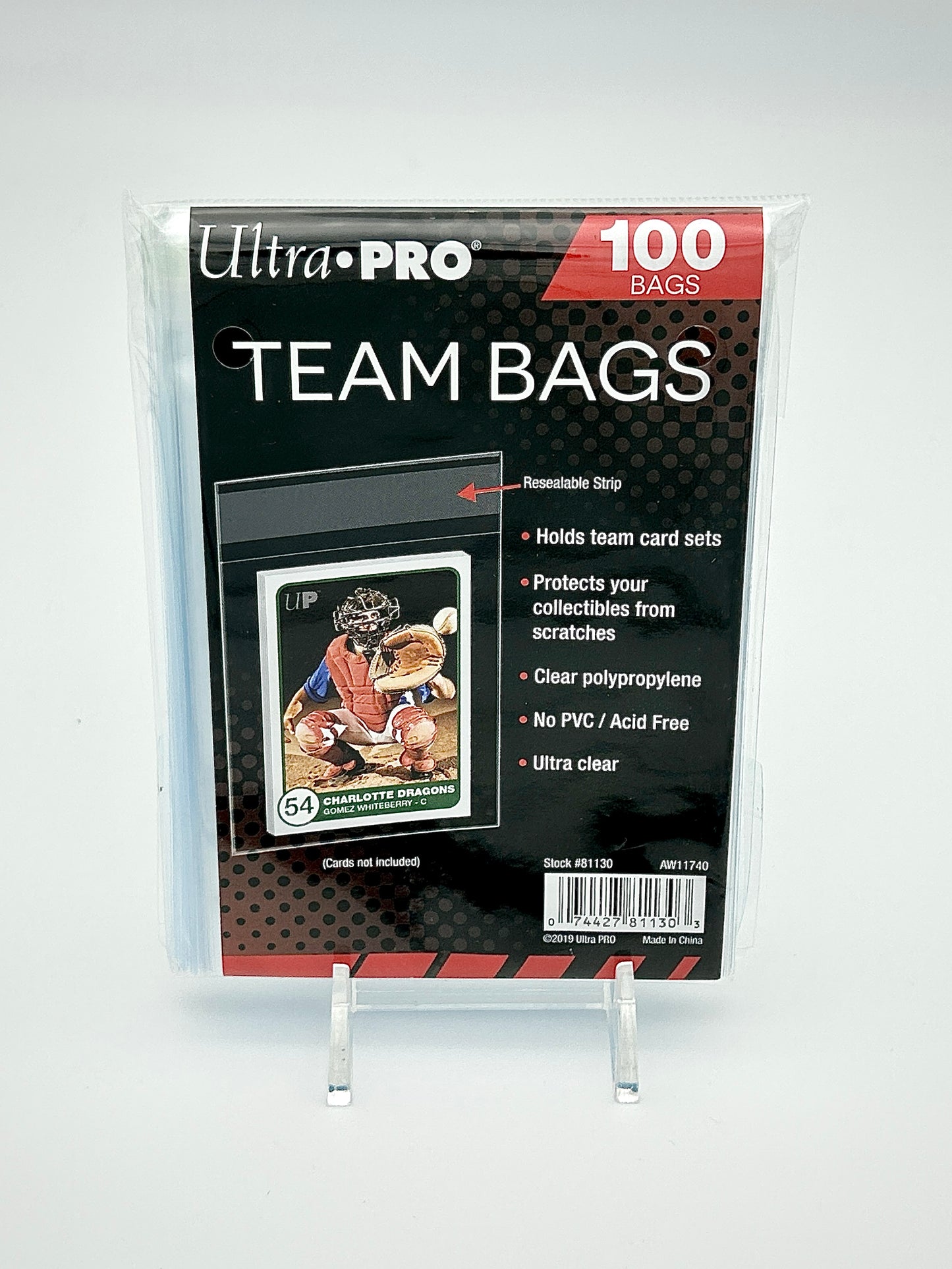 Ultra Pro: Resealable Team Bags (100ct)