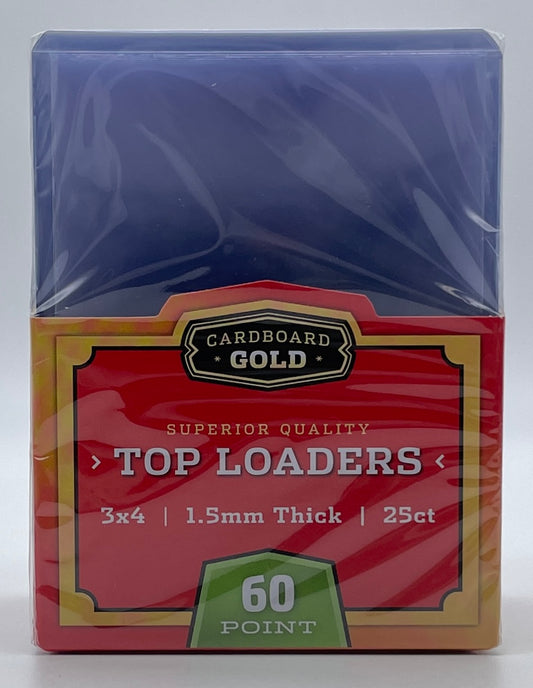 Cardboard Gold: 60-pt Toploaders (25ct)