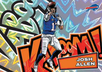 2025 Panini Absolute Football Horizontal KaBoom! Josh Allen