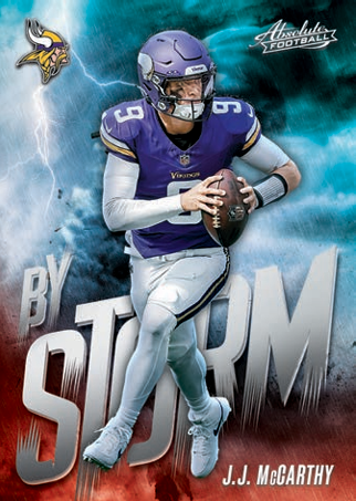 2025 Panini Absolute Football By Storm J.J. McCarthy