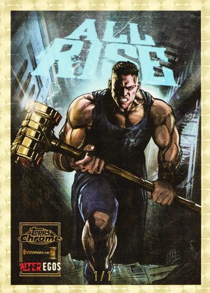 2025 Topps Chrome Update Baseball Alter Egos Aaron Judge