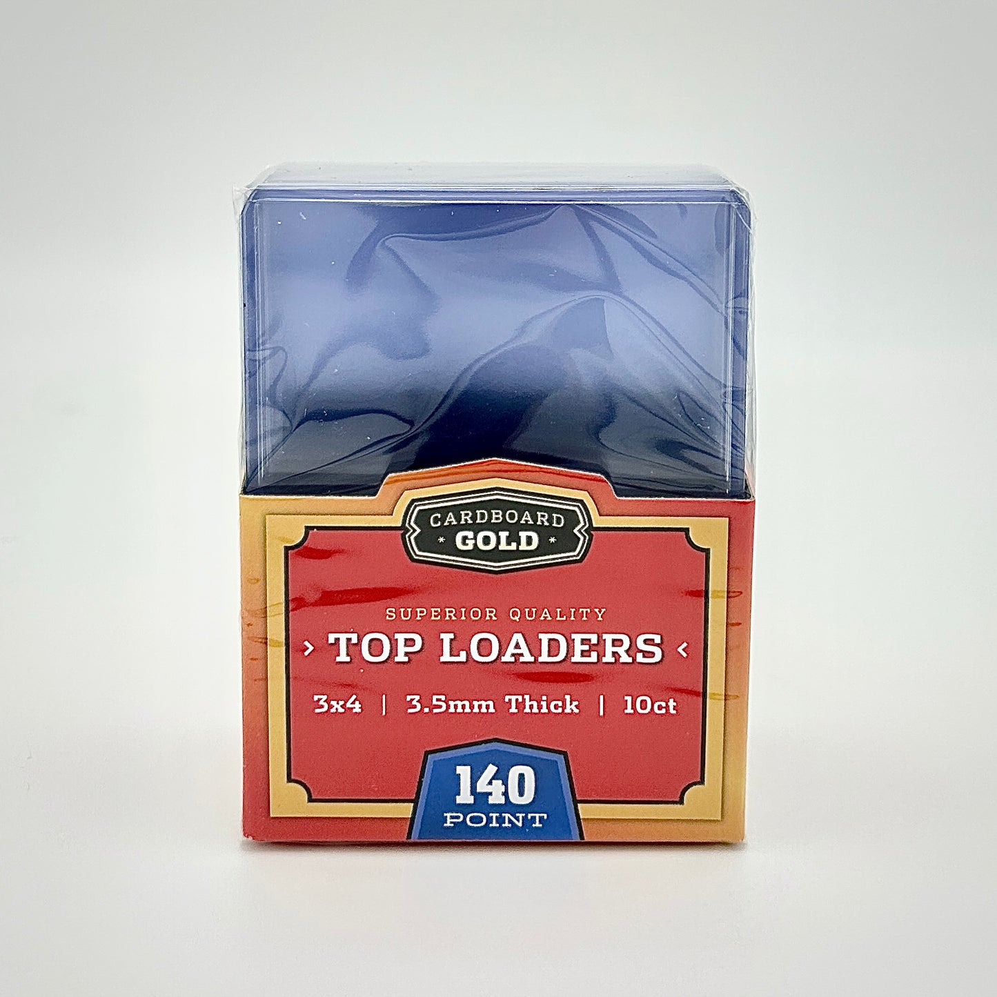 Cardboard Gold: 140-pt Toploaders (10 ct.)