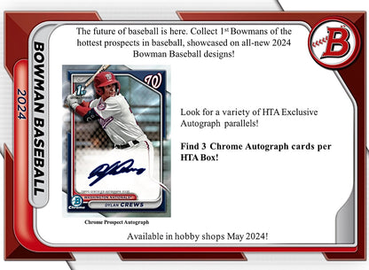 2024 Bowman Baseball HTA Choice Breaker's Box