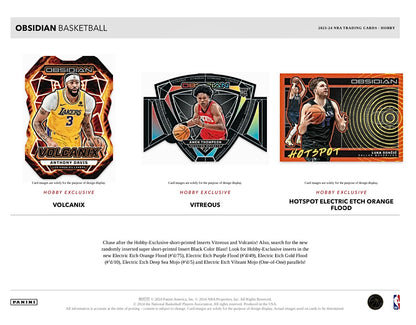 2023-24 Panini Obsidian Basketball Hobby Box
