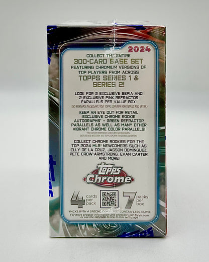 2024 Topps Chrome Baseball Value Box