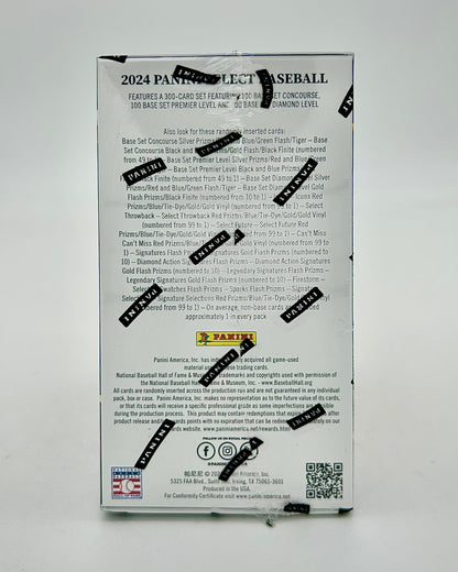 2024 Panini Select Baseball Hobby Blaster Box