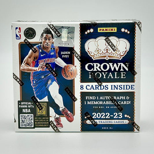 2022-23 Panini Crown Royale Basketball Hobby Box