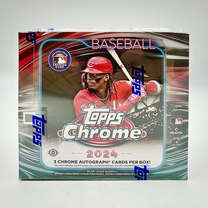 2024 Topps Chrome Baseball Jumbo Box