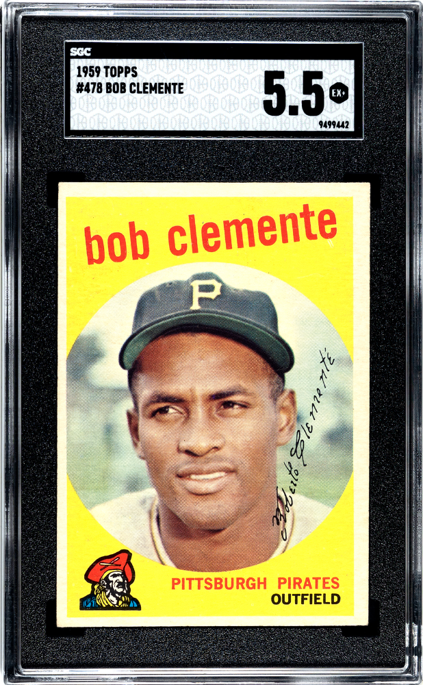 1959 Topps Bob Clemente #478 SGC 5.5